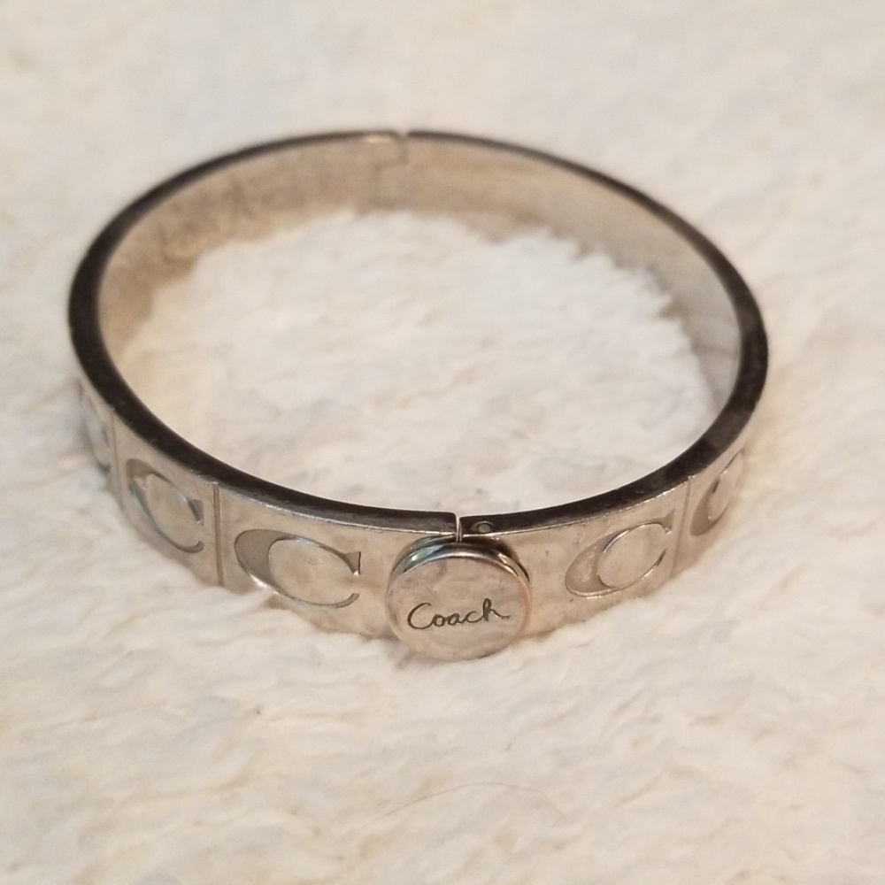 Coach C clasp bracelet